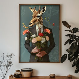 Wallity GE141-L Cuadro decorativo enmarcado Multicolor